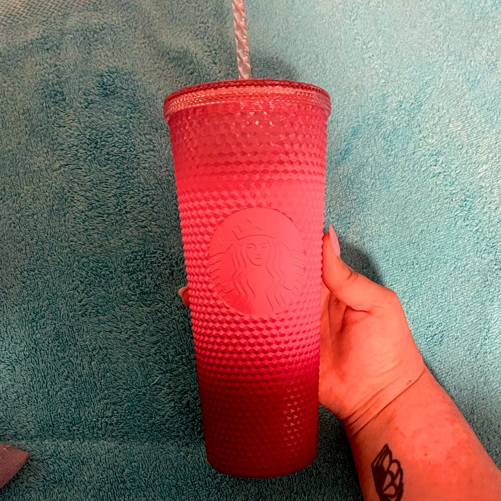 Waxberry Ombré Starbucks Tumbler - holiday 2022